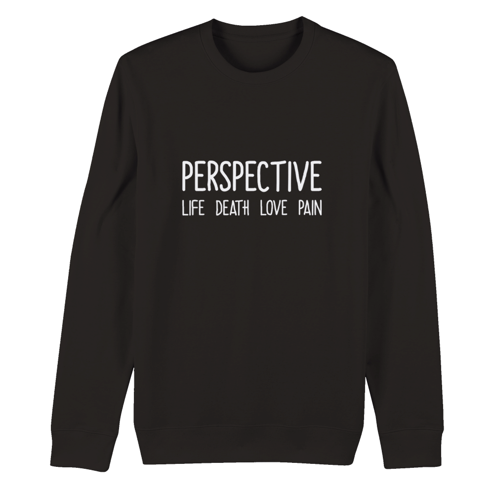 Perspective Full Organic Unisex Crewneck Sweatshirt