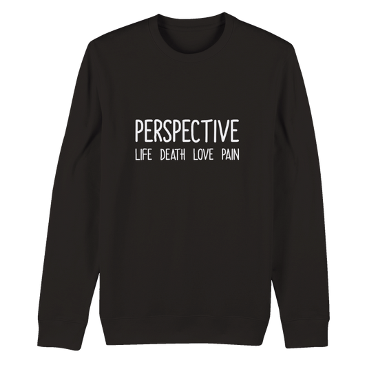 Perspective Full Organic Unisex Crewneck Sweatshirt