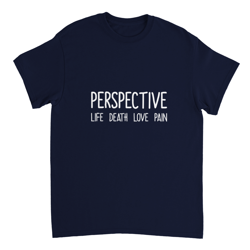 Perspective Full Heavyweight Unisex Crewneck T-shirt