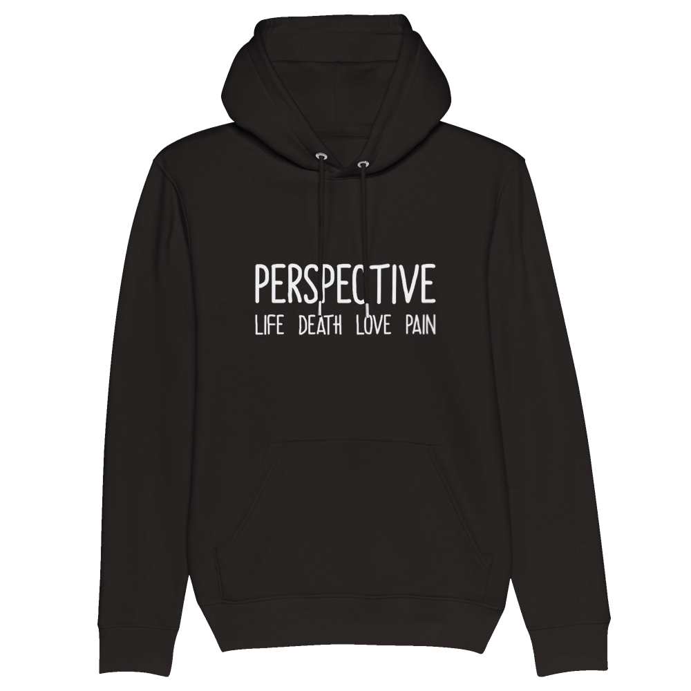 Perspective Full Organic Unisex Pullover Hoodie